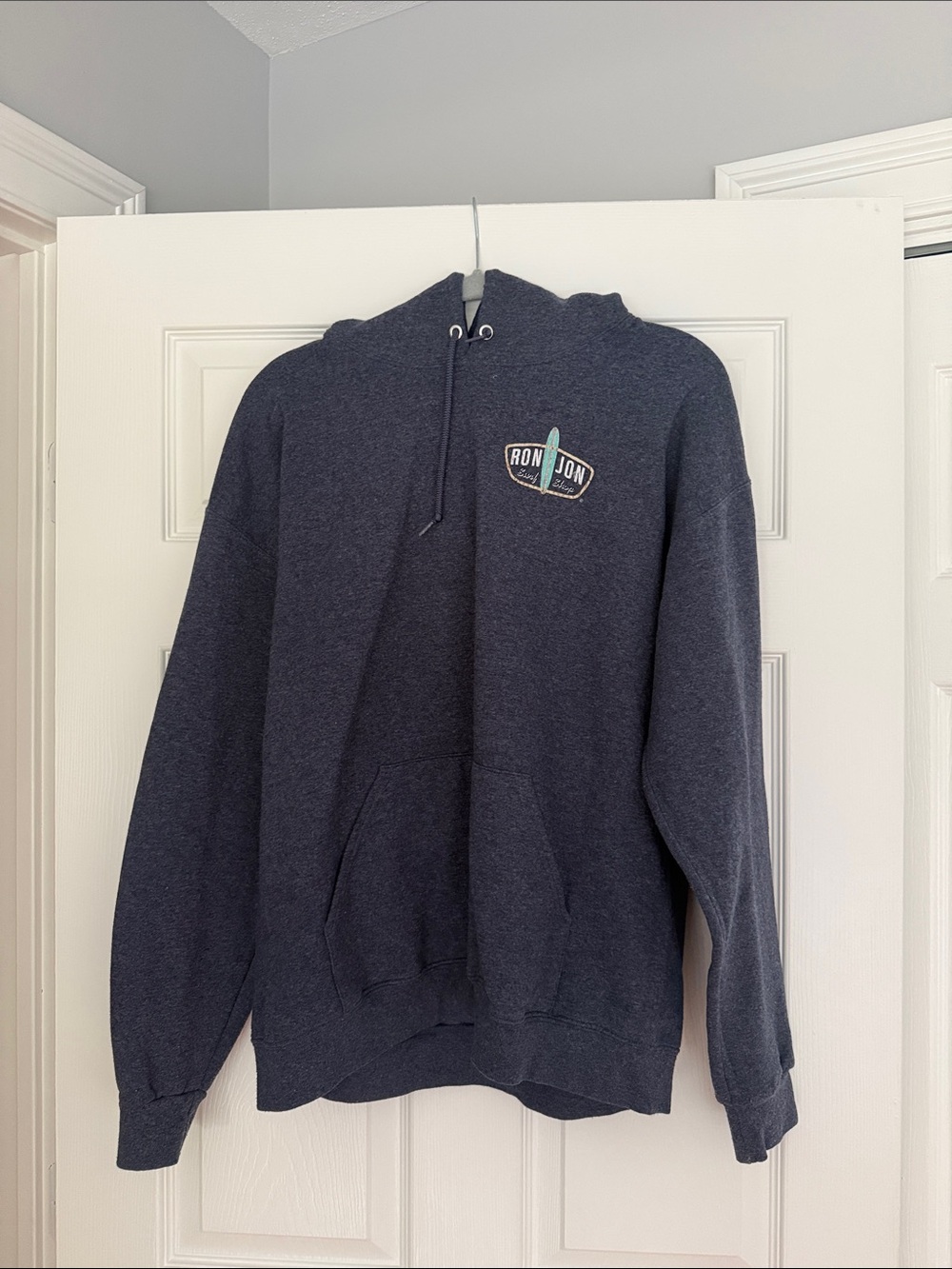 Ron Jon Navy Blue Surf Logo Pullover Hoodie